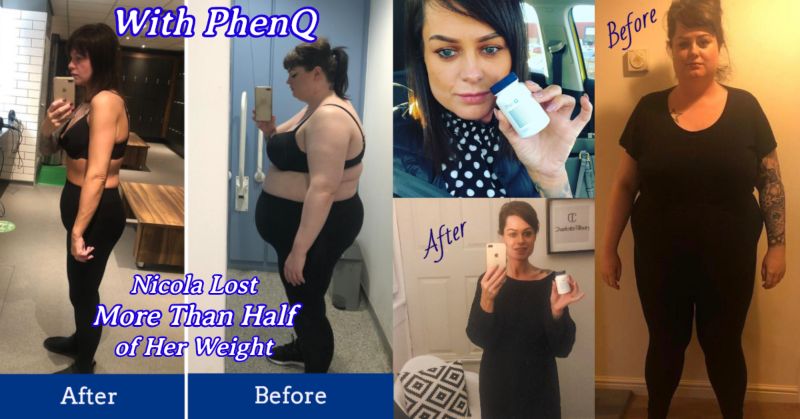 PhenQ Before and After Nicola Daily Mail